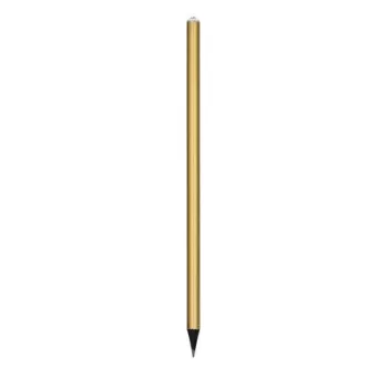   Ceruza, arany, fehér SWAROVSKI® kristállyal, 14 cm, ART CRYSTELLA®