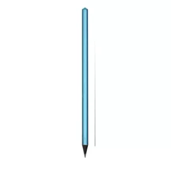   Ceruza, metál kék, aqua kék SWAROVSKI® kristállyal, 14 cm, ART CRYSTELLA®