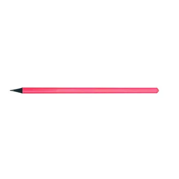   Ceruza, neon pink, siam piros SWAROVSKI® kristállyal, 14 cm, ART CRYSTELLA®