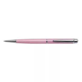   Golyóstoll, rózsaszín "Lille Pen", fehér SWAROVSKI® kristállyal, 14cm, ART CRYSTELLA®