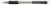 Golyóstoll, 0,4 mm, nyomógombos, UNI "SN-101 Laknock Fine", fekete