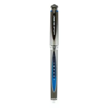   Zseléstoll, 0,6 mm, kupakos, UNI "UM-153S Gel Impact", kék