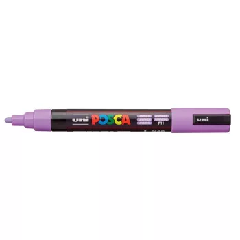   Dekormarker, 1,8-2,5 mm, UNI "Posca PC-5M", levendula