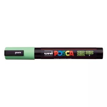   Dekormarker, 1,8-2,5 mm, UNI "Posca PC-5M", világoszöld