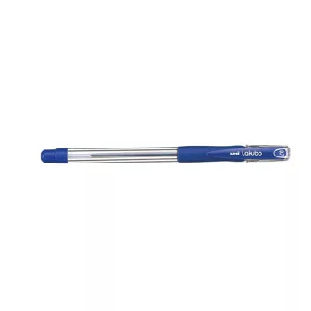   Golyóstoll, 0,3 mm, kupakos, UNI "SG-100 Lakubo", kék