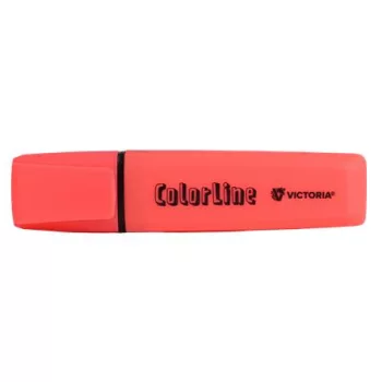   Szövegkiemelő, 1-5 mm, VICTORIA OFFICE, "ColorLine", rózsaszín