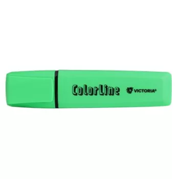   Szövegkiemelő, 1-5 mm, VICTORIA OFFICE, "ColorLine", zöld