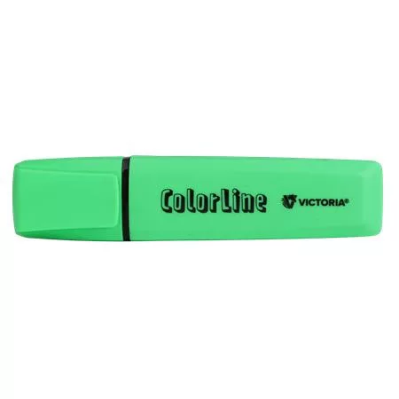 Szövegkiemelő, 1-5 mm, VICTORIA OFFICE, "ColorLine", zöld