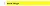 Karszalag, 3/4", tyvek, neon sárga