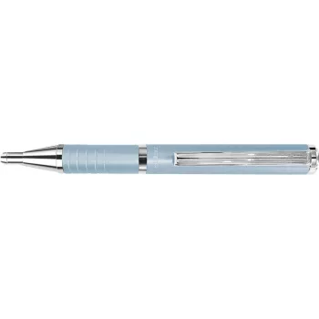   Golyóstoll, 0,24 mm, teleszkópos, babakék tolltest, ZEBRA "SL-F1", kék