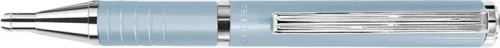 Golyóstoll, 0,24 mm, teleszkópos, babakék tolltest, ZEBRA "SL-F1", kék