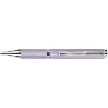   Golyóstoll, 0,24 mm, teleszkópos, levendula tolltest, ZEBRA "SL-F1", kék