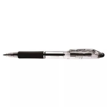   Golyóstoll, 0,24 mm, nyomógombos, ZEBRA "Jimnie", fekete