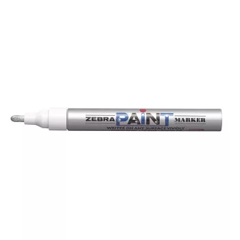 Lakkmarker, 3 mm, ZEBRA "Paint marker", ezüst