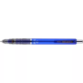 Nyomósirón, 0,5 mm, ZEBRA "DelGuard", kék