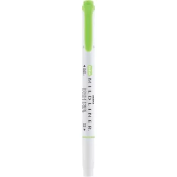   Szövegkiemelő, 1,0/3,5 mm, kétvégű ZEBRA "Mildliner Cool & Refined" zöld