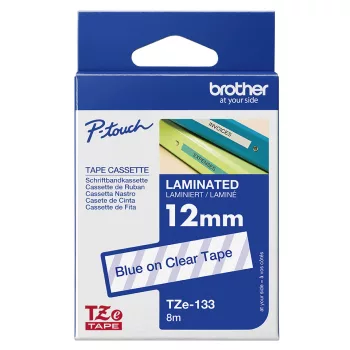 Brother TZe-133 12 mm széles 8 m hosszú szalagkazetta