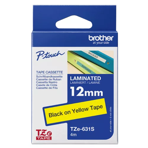Brother TZe-631S 12 mm széles 4 m hosszú szalagkazetta