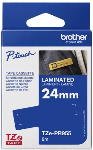 Brother TZe-PR955 24 mm 8 m hosszú szalagkazetta