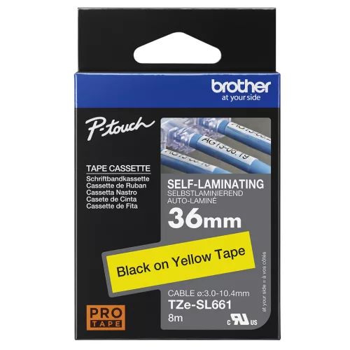 Brother TZe-SL661 36 mm széles 8 m hosszú szalagkazetta
