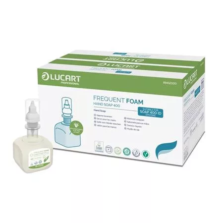 Habszappan, 0,4 l, LUCART "Frequent", aloe verával