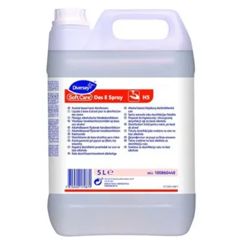   Kézfertőtlenítő folyadék, alkoholos, 5 l, DIVERSEY "Soft Care Des E Spray"