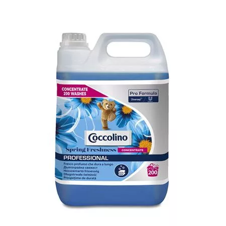 Öblítő koncentrátum, 5 l, COCCOLINO, friss illat, kék