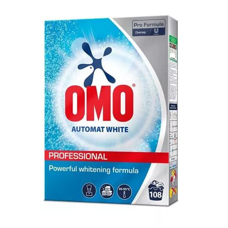 Mosópor, 5,4 kg, OMO "Professional Automat White", fehér ruhákhoz