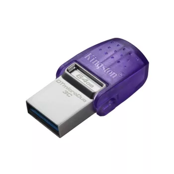   Pendrive, 64GB, USB 3.2, USB/USB-C, KINGSTON "DT MicroDuo 3C"