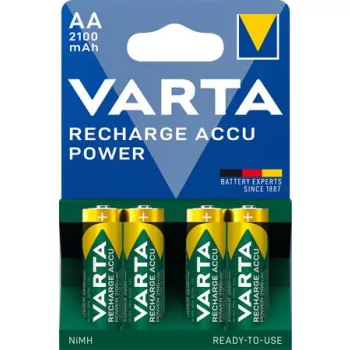   Tölthető elem, AA ceruza, 4x2100 mAh, előtöltött, VARTA "Power"