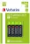 Tölthető elem, AAA mikro, 4x950 mAh, VERBATIM