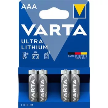   Elem, AAA mikro, 4 db, lítium, VARTA "Ultra Lithium"