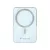 Power bank, mágneses (vezeték nélküli), 10.000mAh, VERBATIM "Charge n Go", kék