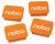 Mágnesek fehértáblához 4 db, NOBO narancs