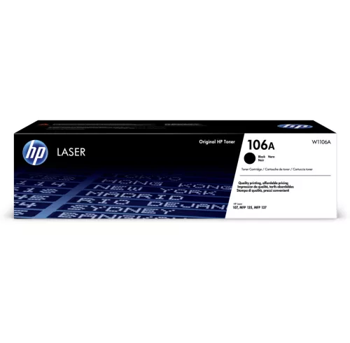 HP 106A Black W1106A Eredeti Toner