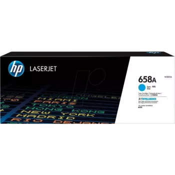 HP W2001A No.658A Cyan Eredeti Toner
