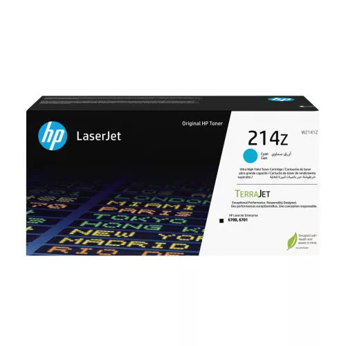 HP W2141Z No.214Z Cyan Eredeti Toner