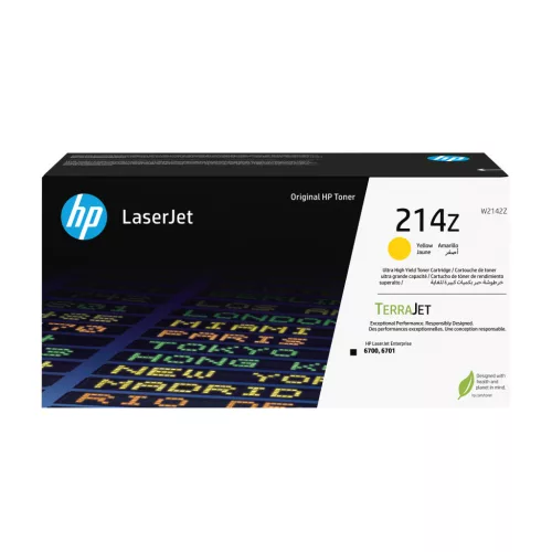 HP W2142Z No.214Z Yellow Eredeti Toner