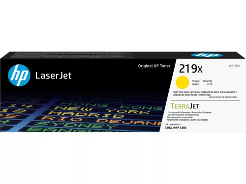 HP 219X Yellow W2192X Eredeti Toner