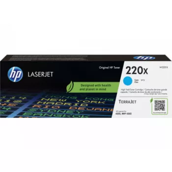 HP 220X Cyan W2201X Eredeti Toner