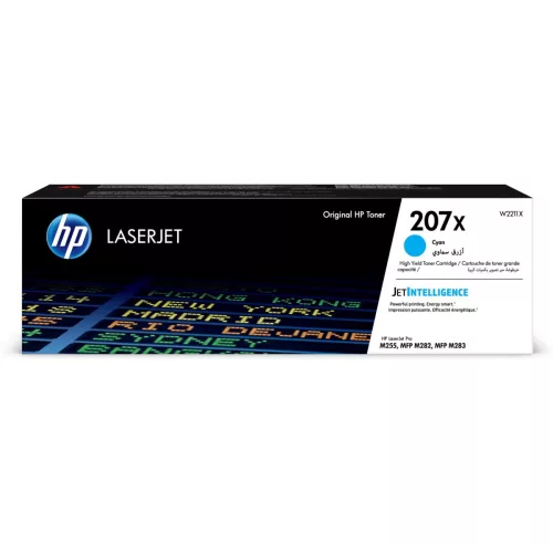 HP 207X Cyan W2211X Eredeti Toner