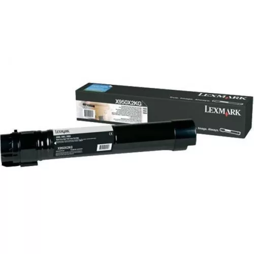 Lexmark X950/952/954 Extra High Toner Black 32k Eredeti X950X2KG